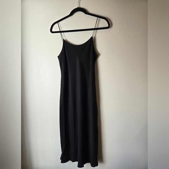 Helmut Lang Dresses & Skirts - Helmut Lang Black Slip Midi Dress Size Small